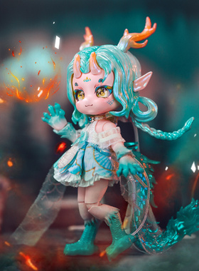 MAYTREE异兽录兽体盲盒潮玩手办ob11关节娃娃女孩bjd关节GSC摆件