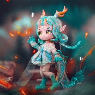 MAYTREE异兽录兽体盲盒潮玩手办ob11关节娃娃女孩bjd关节GSC摆件