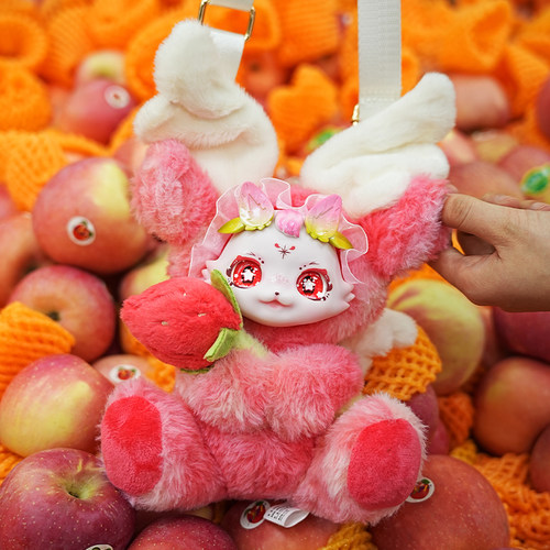 关节可动毛绒盲盒dumia果蔬乐园