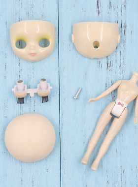 Mini ICY DBS迷你布小小布改妆面壳头皮头发眼串身体素体配件