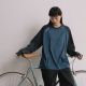 弹力速干长袖 TEE 户外运动凉感 todaynowind 牛角插肩袖 T恤