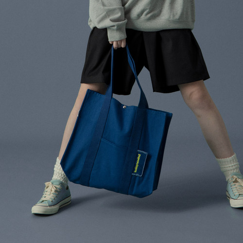 todaynowind大容量单肩帆布包