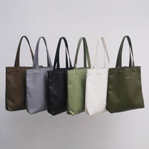 todaynowindpu皮托特包压印logo