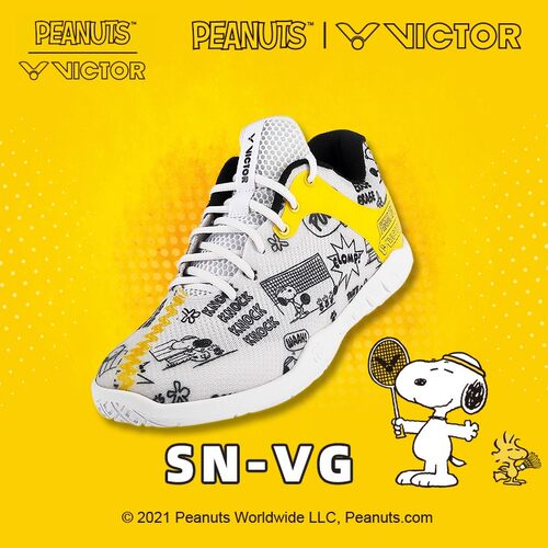 VICTOR史努比联名款威克多羽毛球鞋休闲鞋儿童鞋SN-VG/SN-22