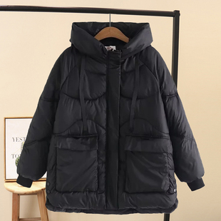 230斤棉服休闲遮肉显瘦百搭羽绒棉衣女 女装 特大码 冬棉袄胖mm大码