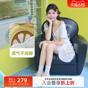 【迪丽热巴同款】骆驼柠萌丑萌鞋女鞋2026夏季新款户外登山运动鞋