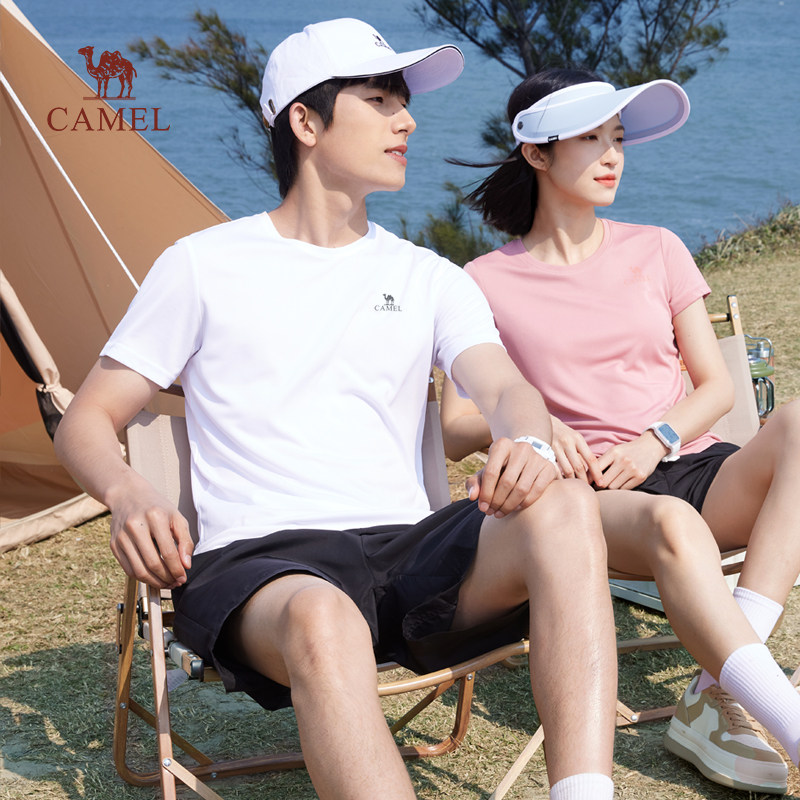 骆驼骆驼运动休闲短袖夏季