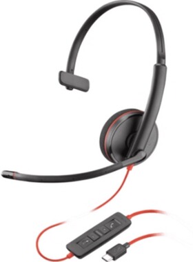 缤特力 blackwire C3210 C3220 C3225话务耳机USB客服降噪耳麦