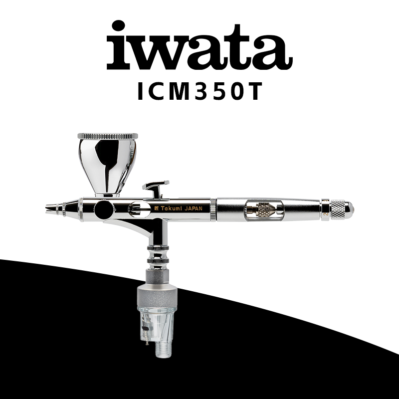 岩田IWATAICM350T喷笔0.18绘图