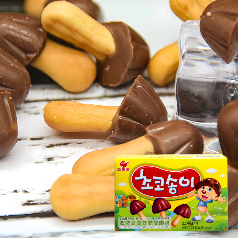 韩国进口零食巧克力巧克力饼干
