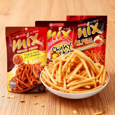 泰国进口香辣鸡味香零食30g