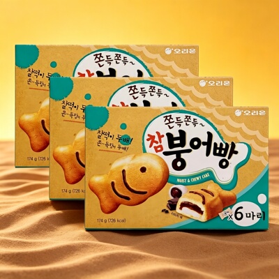 韩国进口零食休闲食品好丽友打糕鱼糯米夹心巧克力打糕蛋糕糕点