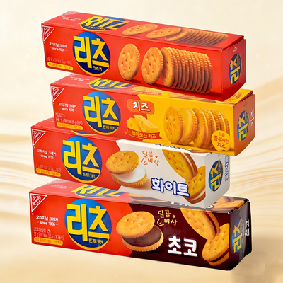 韩国进口RITZ乐之夹心饼干