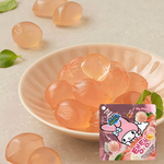 韩国进口西洲三丽鸥库洛米混合果汁软糖QQ葡萄桃子爆浆糖休闲糖果