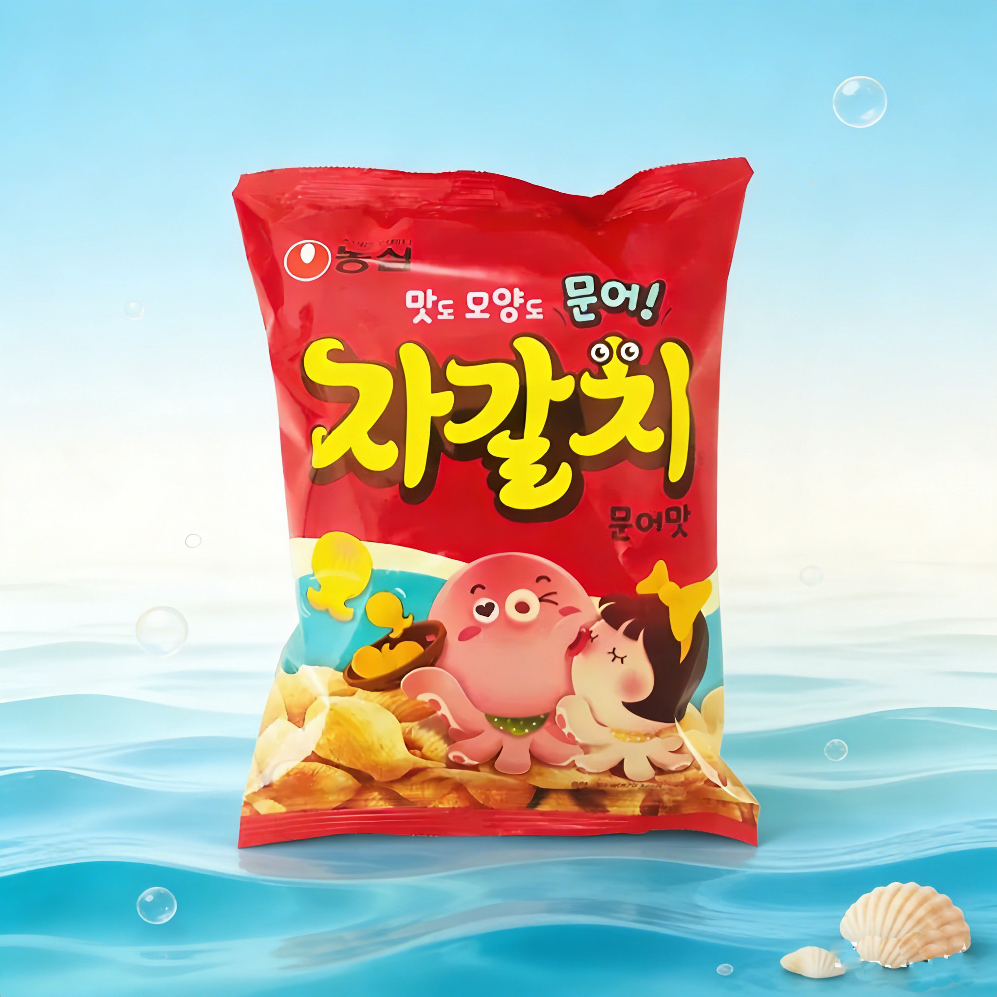 韩国进口零食膨化农心章鱼片脆片鱿鱼香脆可口虾条90g办公室食品,零食/坚果/特产,膨化食品,淘宝优惠券,粉丝福利购,淘宝优惠卷