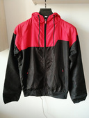 拉链衫 男式 春秋装 梭织运动休闲夹克连帽速干宽松外套橄榄球服