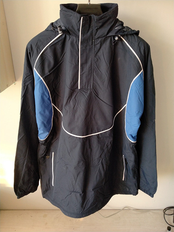 男装冬季运动休闲抓绒卫衣防风雨水加厚风雨衣橄榄球服棉服rugby