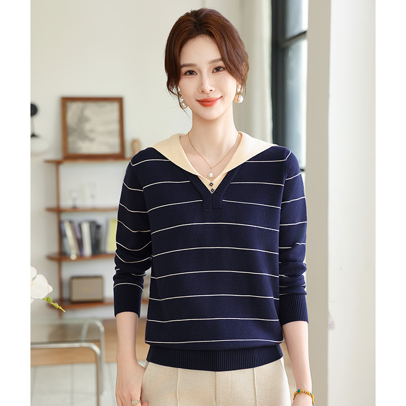 阔太太洋气高贵上衣女