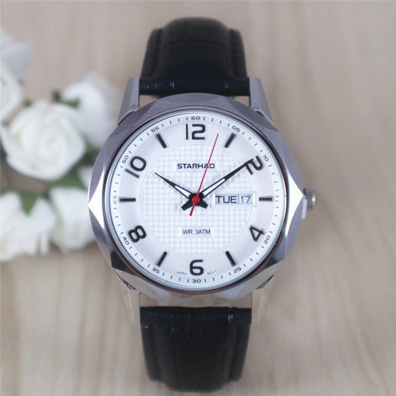 星豪starhao1210石英表男士女士情侣款学生青少年牛皮特价