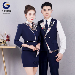 夜场dj公主少爷套装夜总会ktv包厢服务员男女工作服酒吧新款冬季