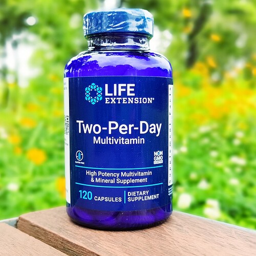 每日2粒复合维生素lifeextension