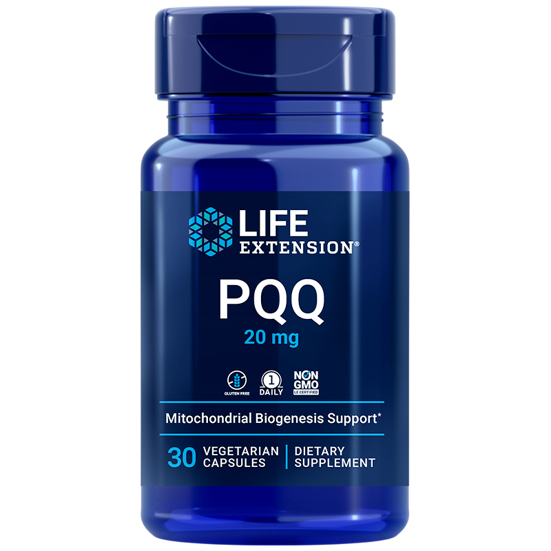 美国原产Life Extension PQQ线粒体补充优化剂20mg30粒