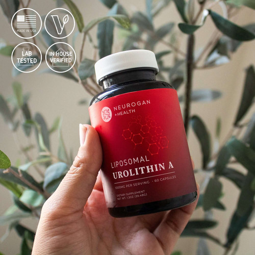 美国直邮Neurogan Health脂质体Urolithin A尿石素a补充剂口服