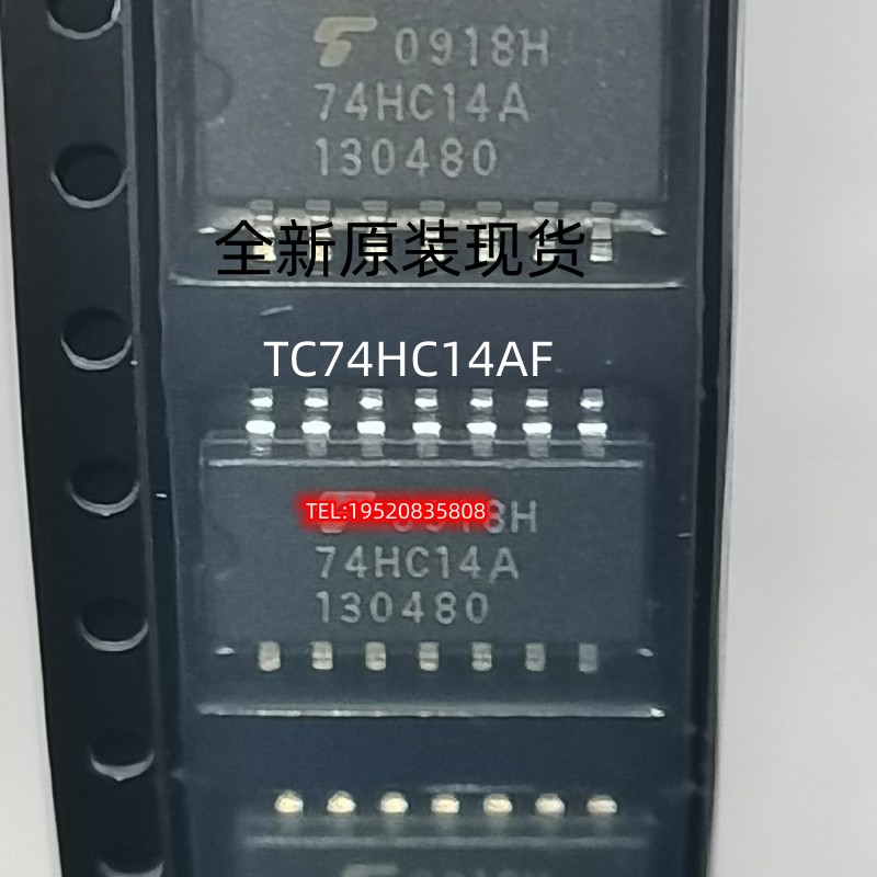 全新现货TC74HC14AF(F) 74HC14A 贴片SOP14 5.2MM 逻辑芯片IC
