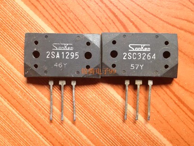 2SA1295 2SC3264 A1295 C3264 进口拆机原字 音频功放配对管