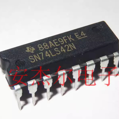 进口全新SN74LS42N 逻辑集成电路 直插DIP-16 现货可直拍