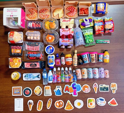 ZURU惊喜球冰箱球确认款迷你微缩食玩过家家玩具摆件满60包邮