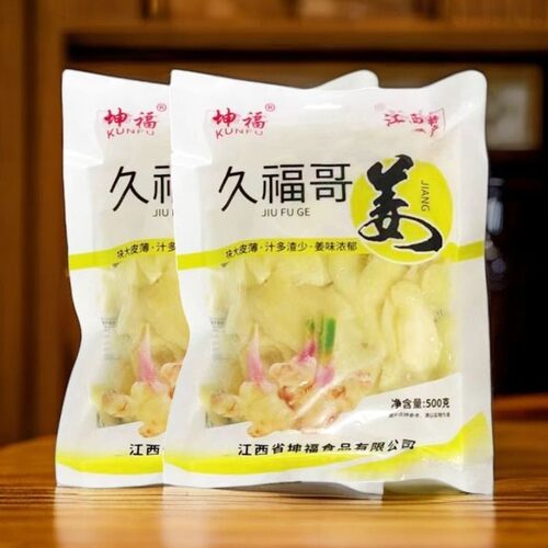 新鲜爽口江西姜片糖醋嫩姜片