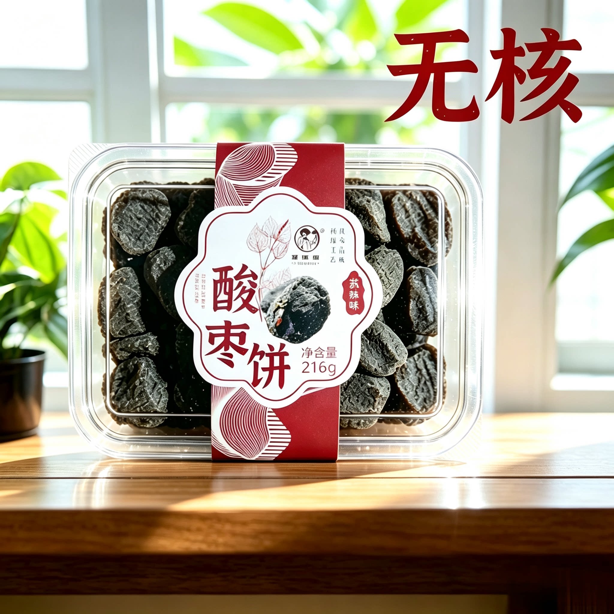 南酸枣饼苏叶辣味无核酱果南酸枣粒带核江西特产紫陈皮味零食小吃