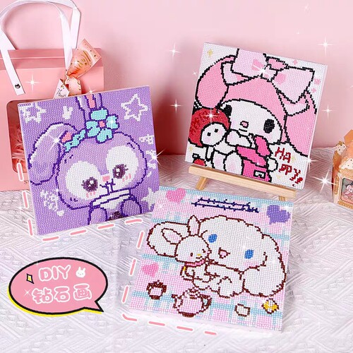 进宇可爱钻石贴画手工diy