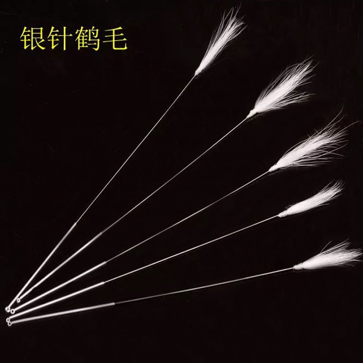 新款 扬州三把刀专业采耳工具 银针白鹤毛棒 耳掸挖耳勺 洁耳采耳