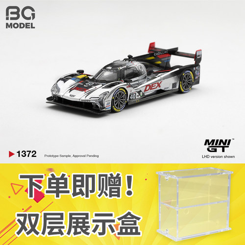预售MINIGT#1372 1:64凯迪拉克V-Series.R #40赛车合金汽车模型