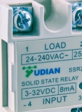 YUDIAN 厦门宇电固态继电器 SSR15N/SSR20N/SSR25N/SSR40N/SSR40H