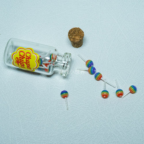 bjd迷你食玩模型娃屋棒棒糖