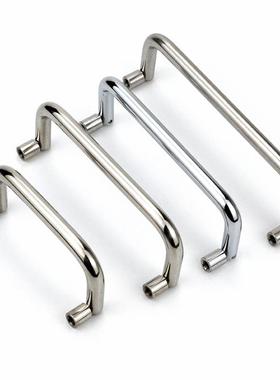 304不锈钢单双向折叠把手 ls509活动拉手电柜门把手LS503机箱提手