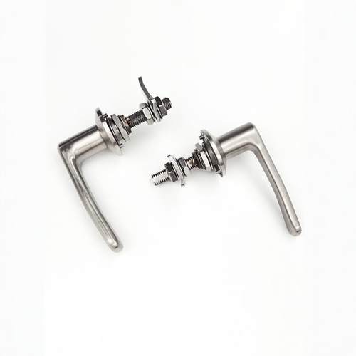 L型304不锈钢门把手工业设备密封