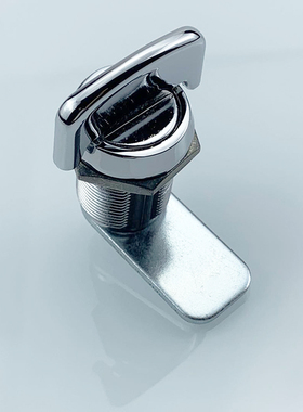 MS424 配电箱旋转式圆柱锁 开关柜门电柜箱 把手式转舌锁 MS412