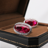 口钉礼盒装 SamTailor水晶袖 衬衫 袖 扣男士 礼物轻奢定制高级法式