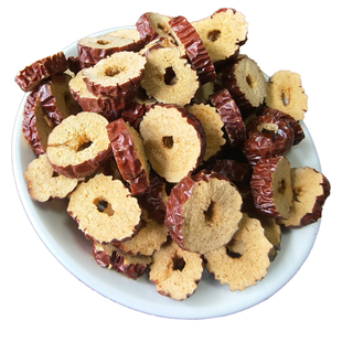 嘎嘣脆新疆红枣片枣圈泡水煲汤办公室茶饮花果茶伴侣女生气色红润