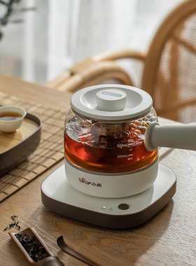 小熊煮茶器家用电茶炉茶壶煮茶蒸茶器小型办公室泡茶壶ZCQ-A05S1