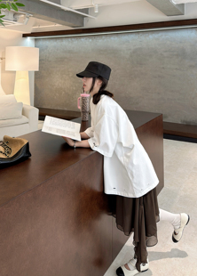 百搭圆领短袖 2025秋款 时尚 韩版 T恤女宽松显瘦上衣 新款