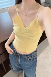 时尚 韩版 百搭吊带背心女宽松显瘦上衣 新款 2025秋款