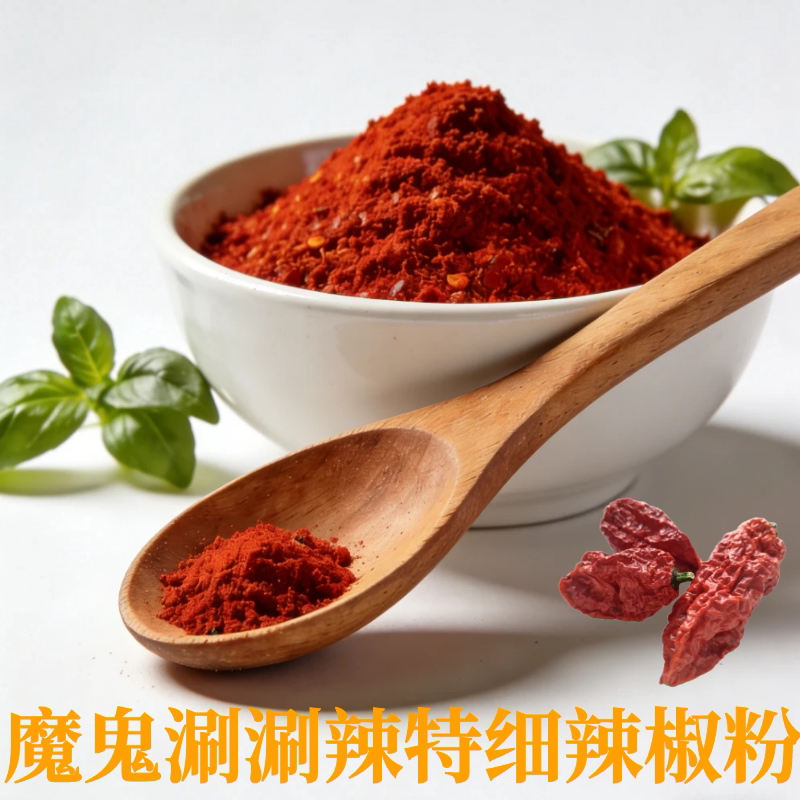 云南德宏芒市直供纯正魔鬼涮涮辣特细粉现磨特辣无添加爆辣辣椒面