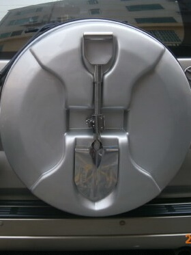 霸道普拉多三菱帕杰罗猎豹黑金刚牧马人LC100北汽BJ40plus备胎罩