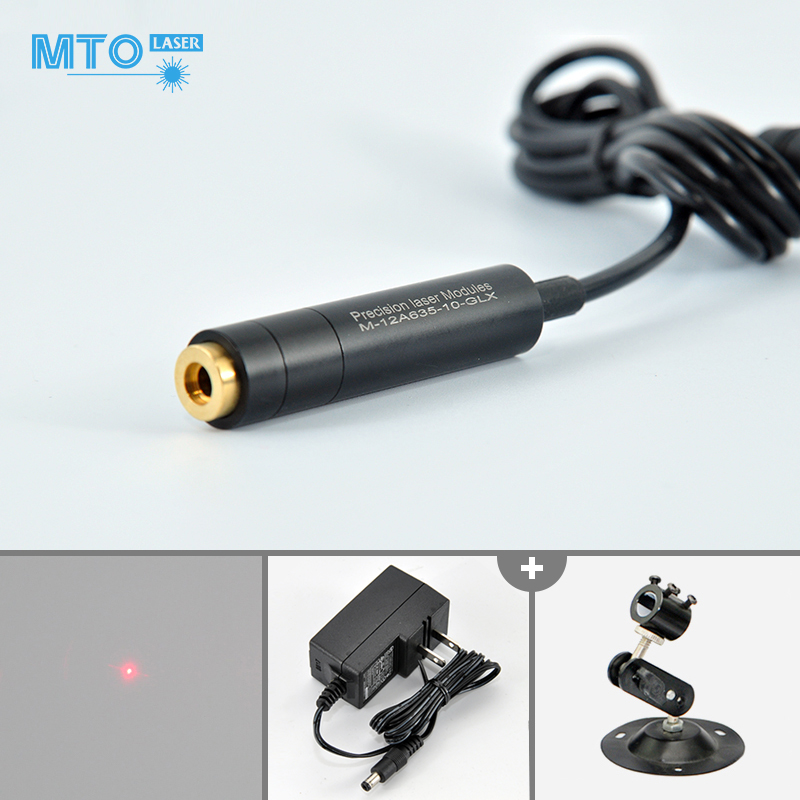 12*55mm小体积点状瞄准器 圆点定位灯 可调光斑大小红光发射器