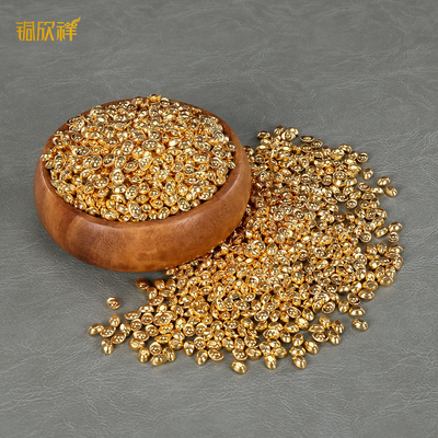 铜欣祥迷你小元宝聚宝盆铜缸装饰配饰配件装饰摆件